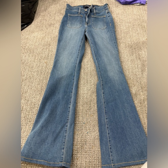 Veronica Beard Denim Flare Jeans - Picture 1 of 4